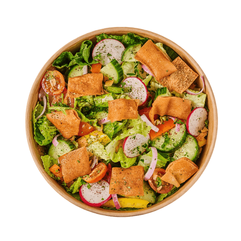 Zesty Fattoush Salad Bowl