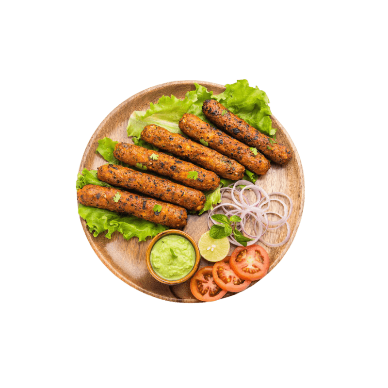 Traditional Seekh Kabab Platter